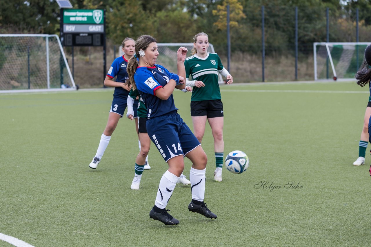 Bild 402 - wU19 Rissener SV - VfL Pinneberg : Ergebnis: 9:1